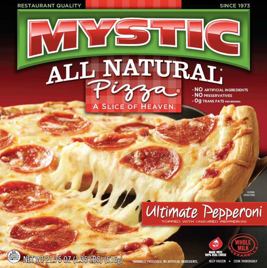 Ultimate Pepperoni Pizza Ingredients and Nutritional Facts Mystic